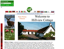 Tablet Screenshot of hillview-cottage.com